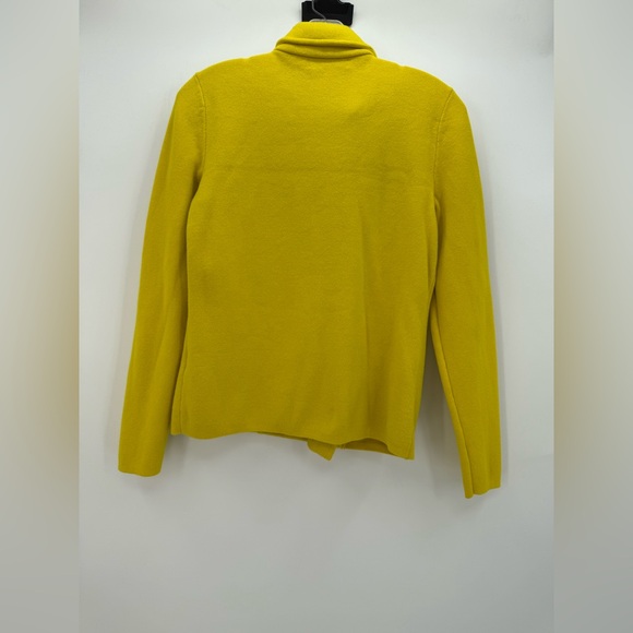 Lauren Ralph Lauren Cotton-Blend Moto Asymmetrical Zip Tailored Jacket SZ-M - Picture 4 of 16